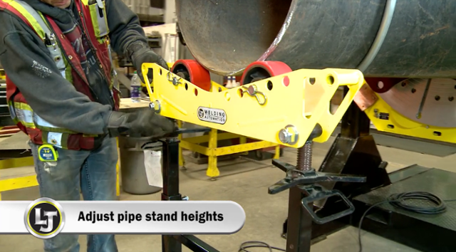 welding pipe stand explanation