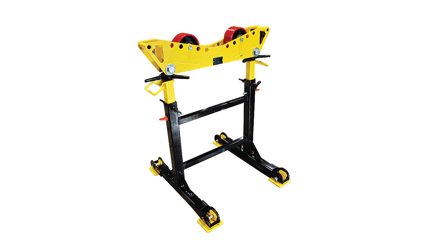 4,000 lb Tall Roller Roller Support Stands (Pipe Stands) HD2300U