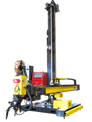 12 foot submerged arc column & boom welding manipulator 