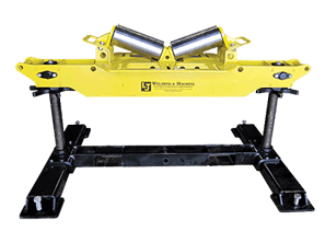 2-Ton Horizontal V-Roller Head Pipe Roller Stands