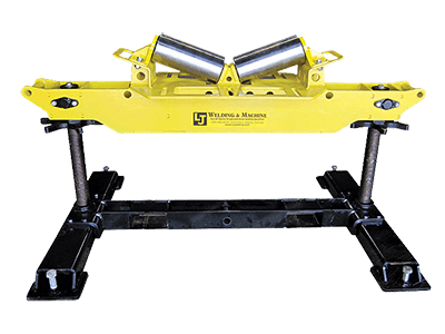 2-Ton Horizontal V-Roller Head Pipe Roller Stands