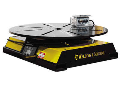 low profile high speed welding turntables