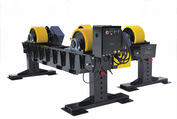height adjustable pipe rotator tank turning rolls