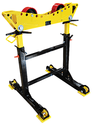 2-ton tall roller support stands
