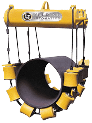 pipe cradle for pipeline construction. 50,000 lb load capacity