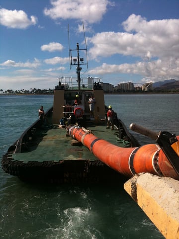 shute deployment offshore firing lines