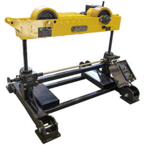 Geared Height Adjust Pipe Rolls