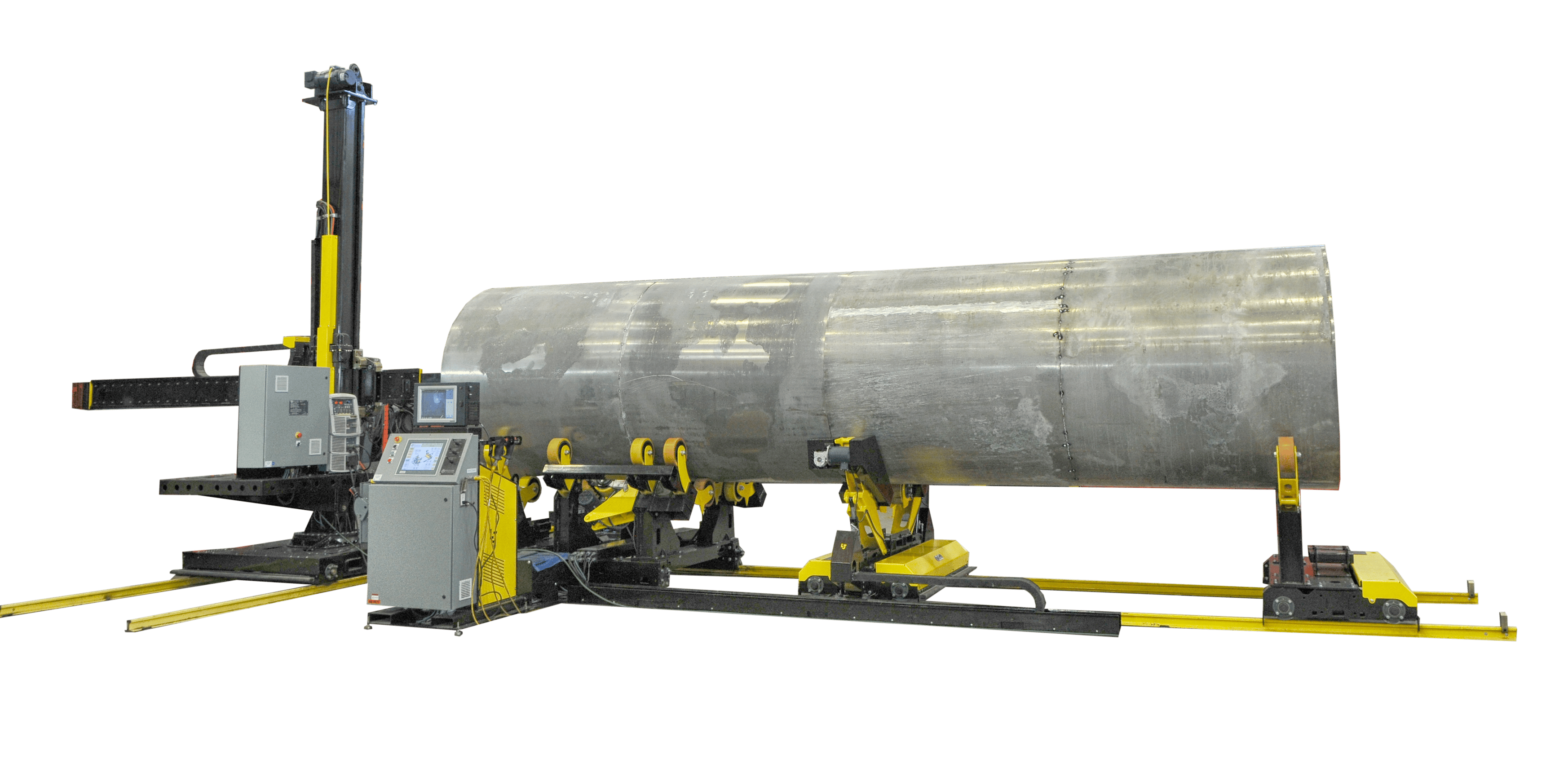 MIG automated tank and vessel welding system video