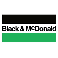 black and mcdonald logo