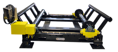 10-ton capacity cable drum rollers
