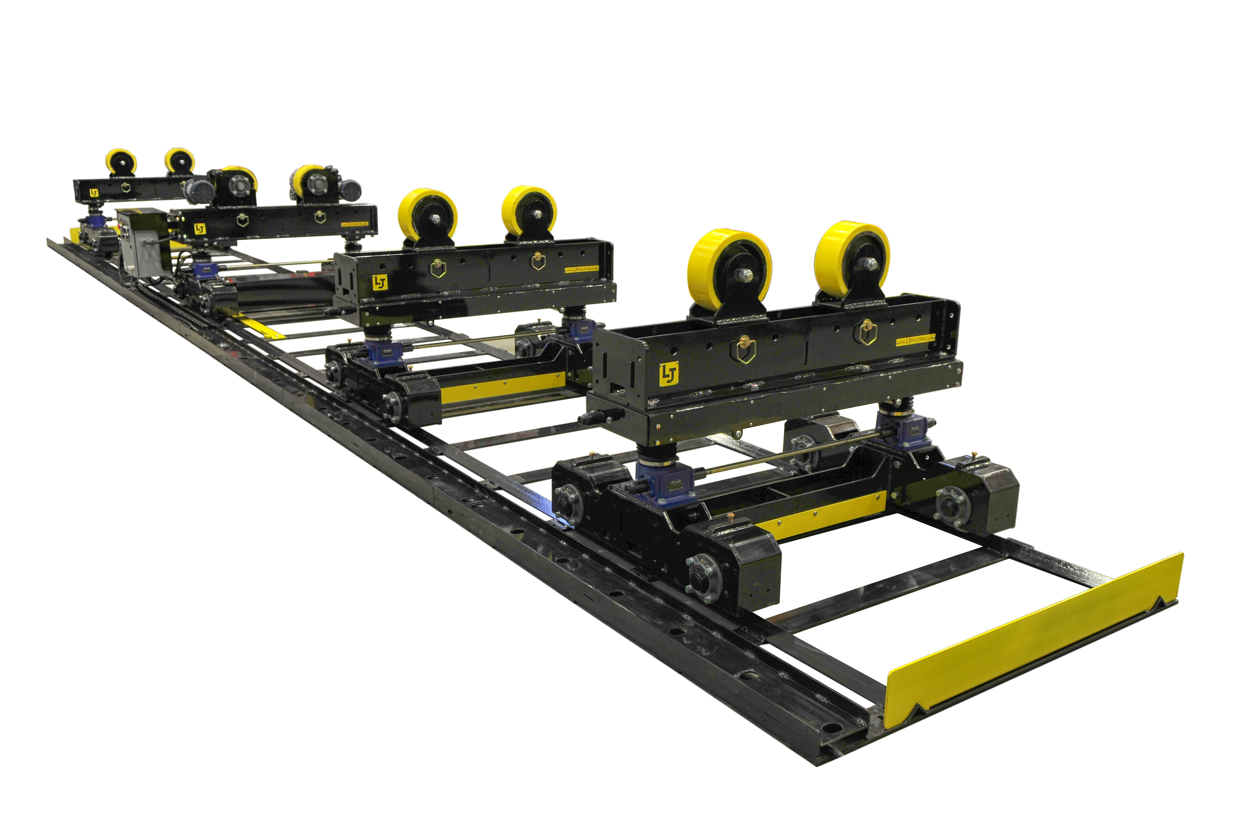 double jointing pipe alignment roll system