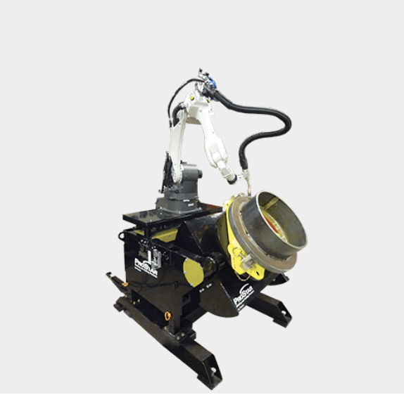 gear tilt robotic welding positioner system-1