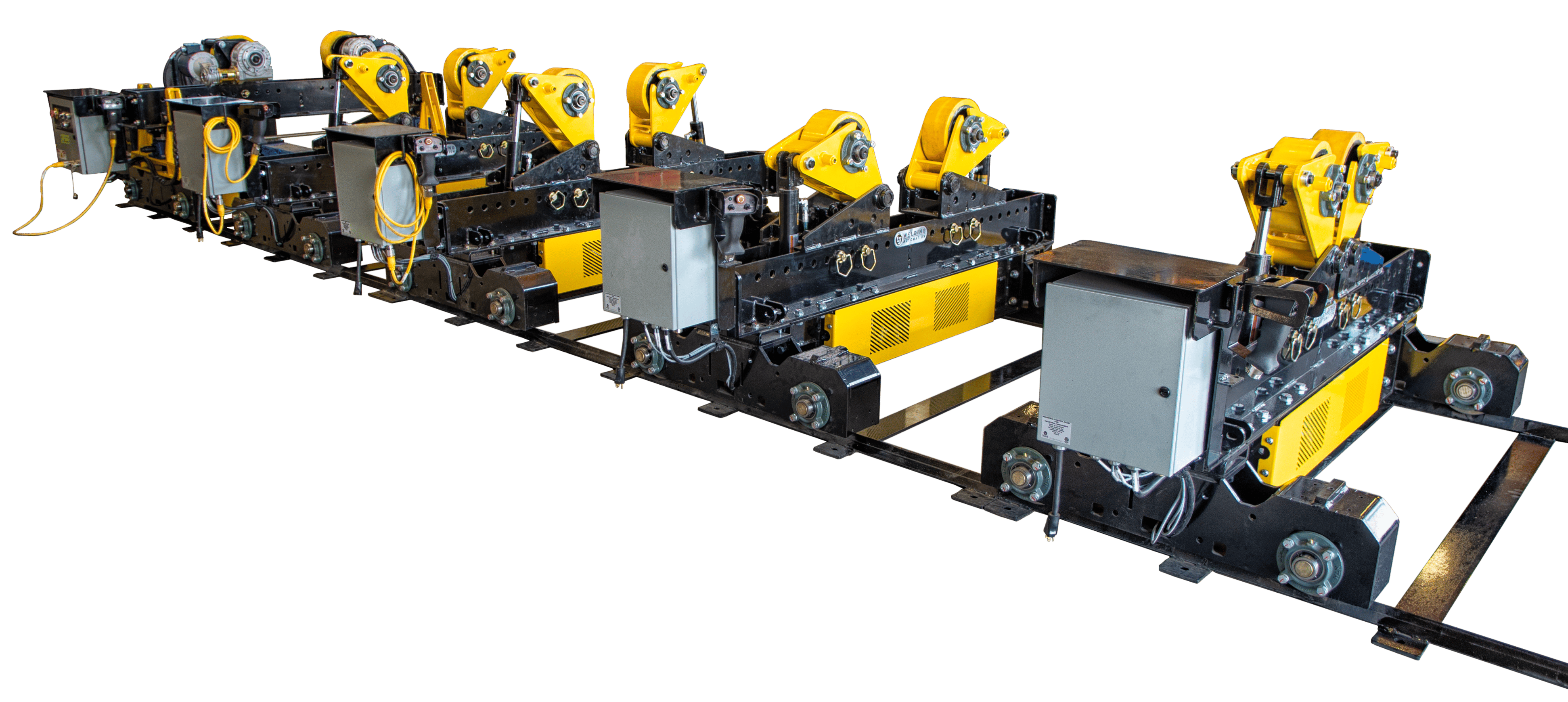 Tank Fit-up (Bed) Roll Systems - LJ Welding Automation