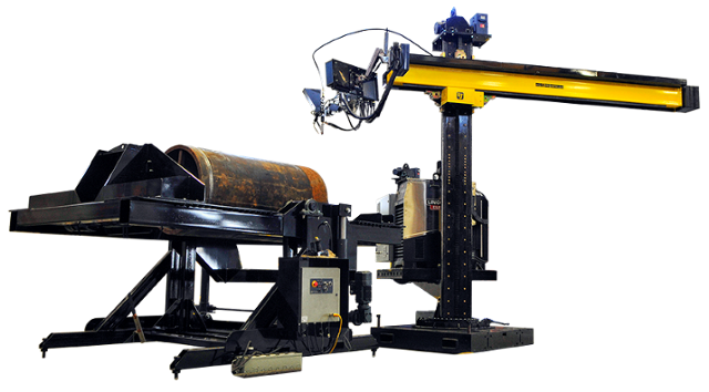 cladding overlay welding positioning system