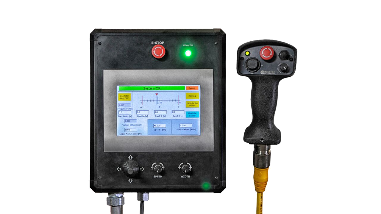 weld weaver oscillator system 