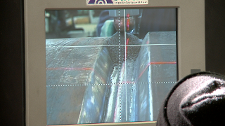 welding manipulator camera screen
