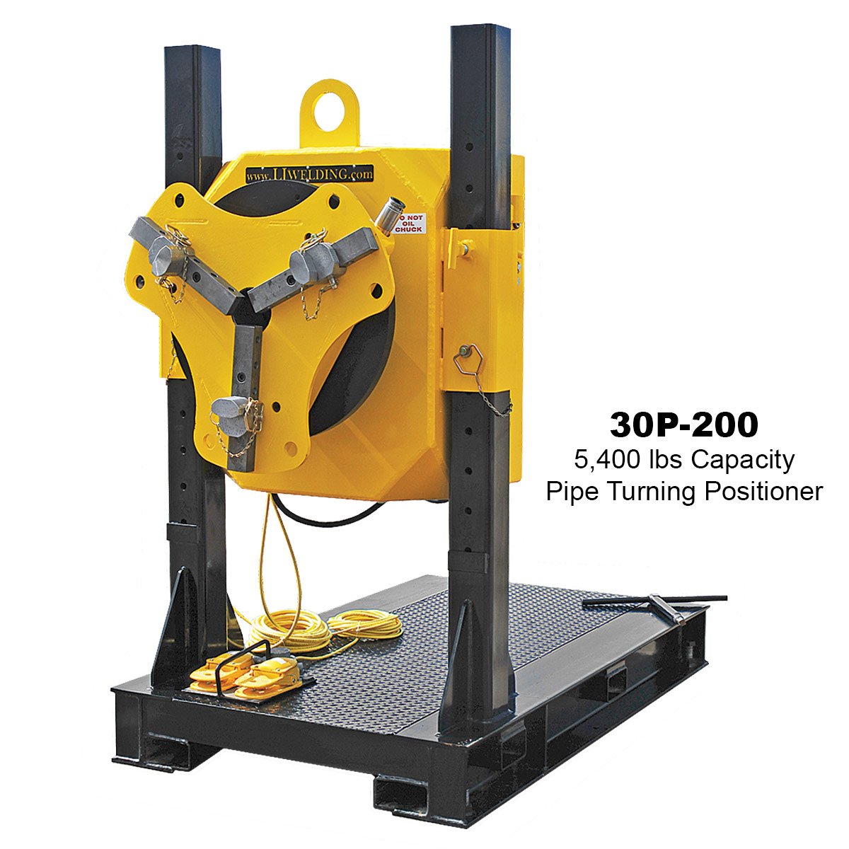 3,000 lbs pipe turning positioner fo welding