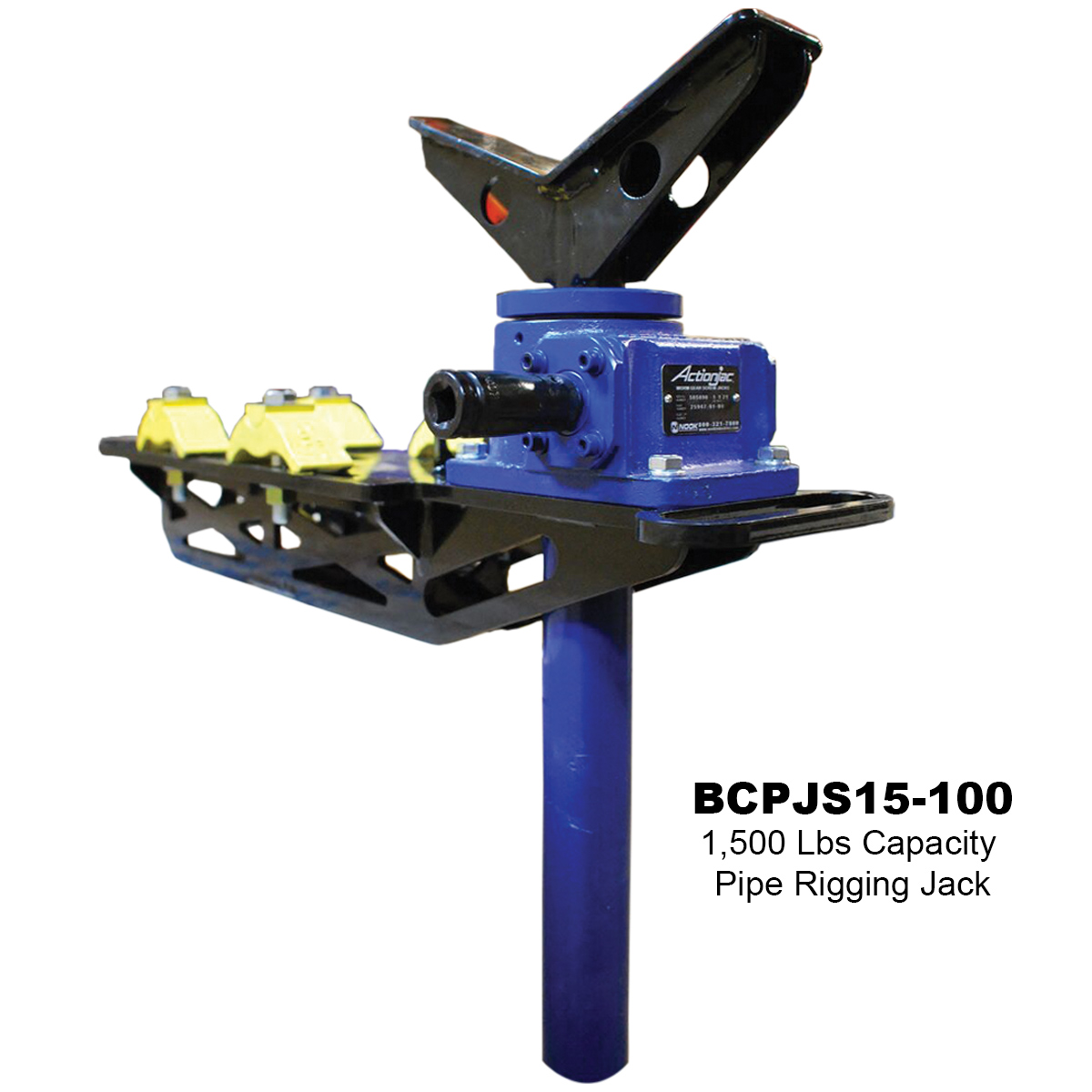 1,500 lbs pipe rigging jack
