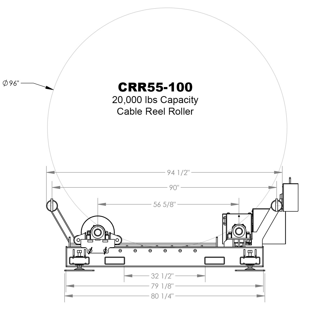 02-20000lbs-Cable-Reel-Roller