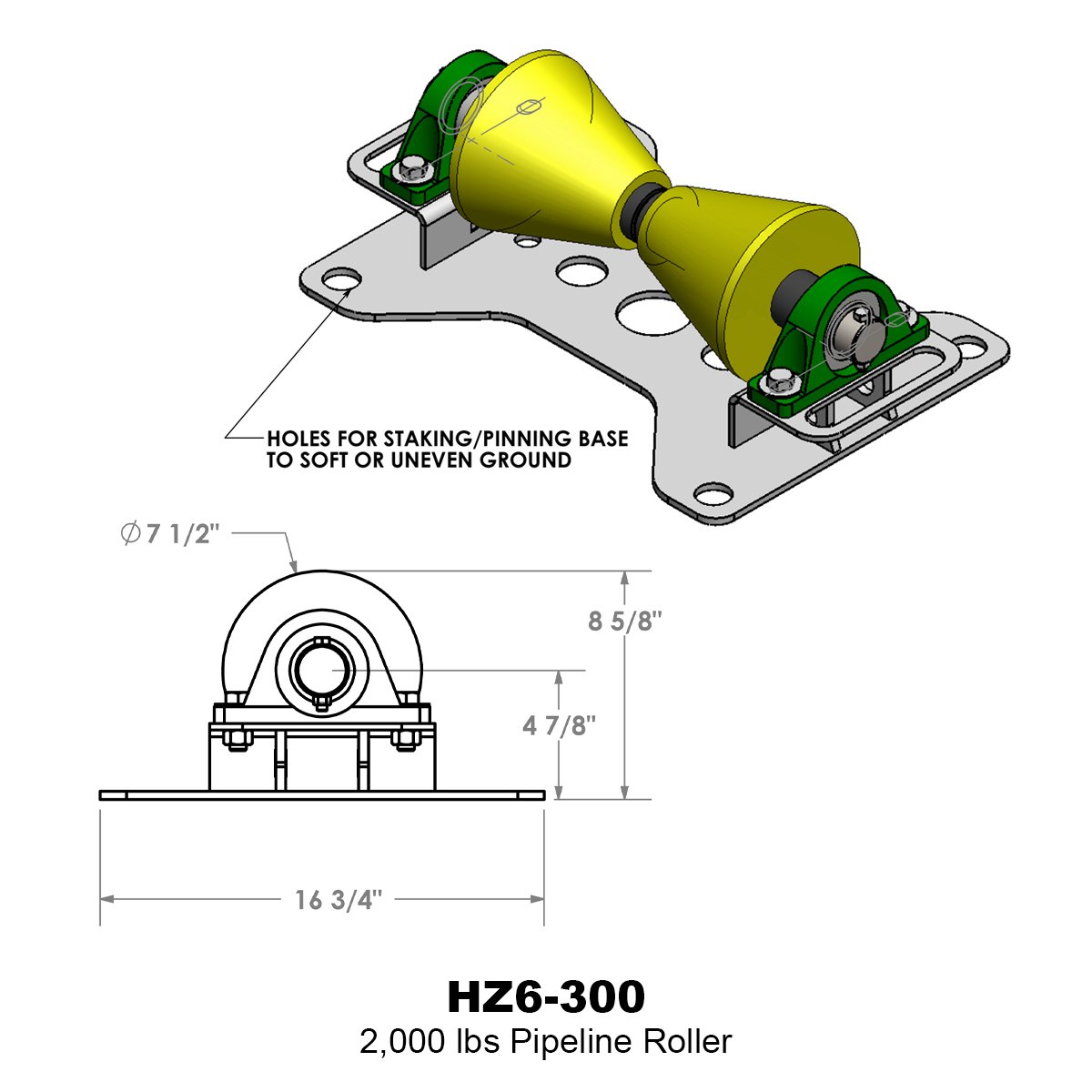 03-2000lbs-Pipeline-Roller