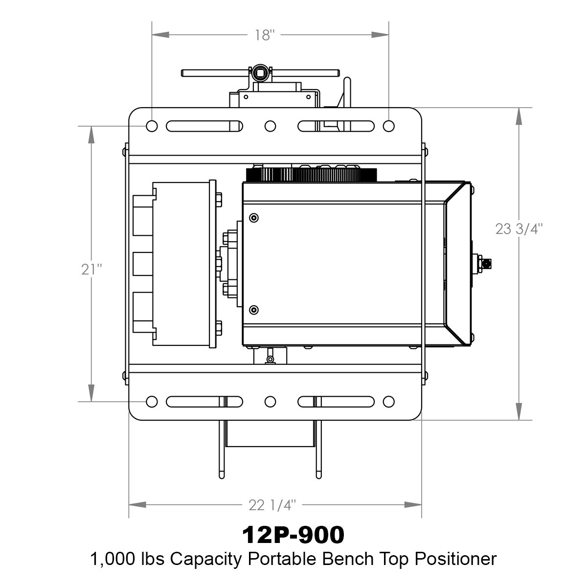 12P-900 Welding Positioner Machine