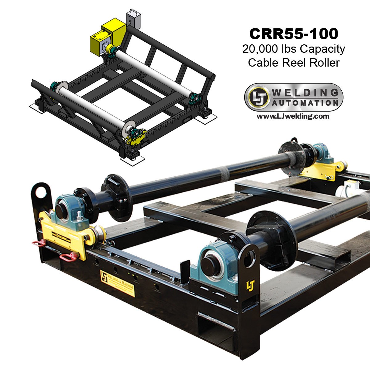 04-20000lbs-Cable-Reel-Roller