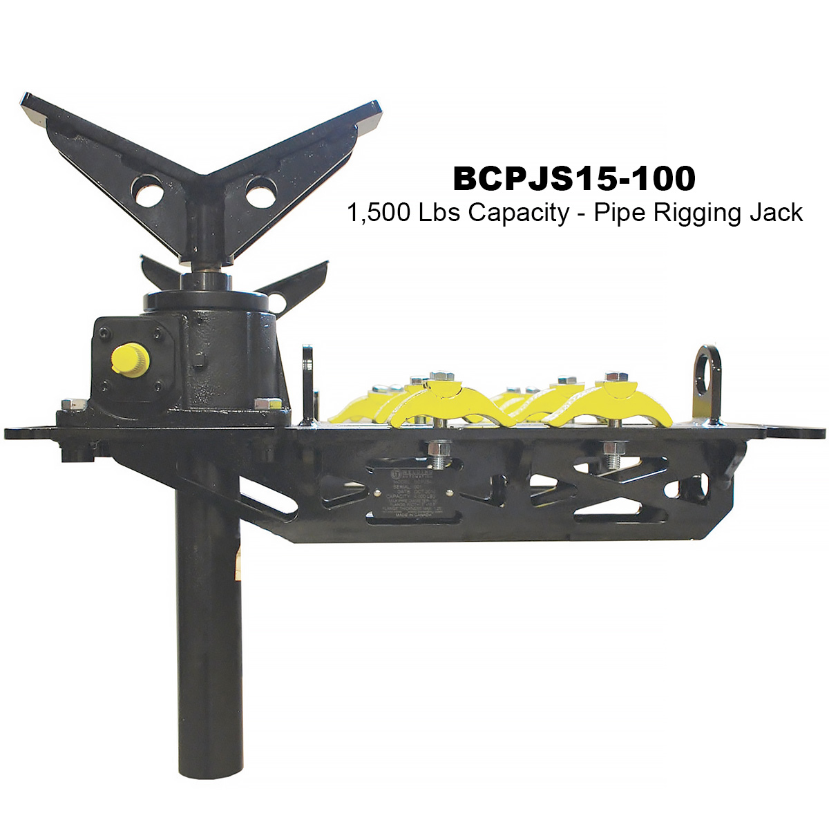 12in max OD pipe lifting jack