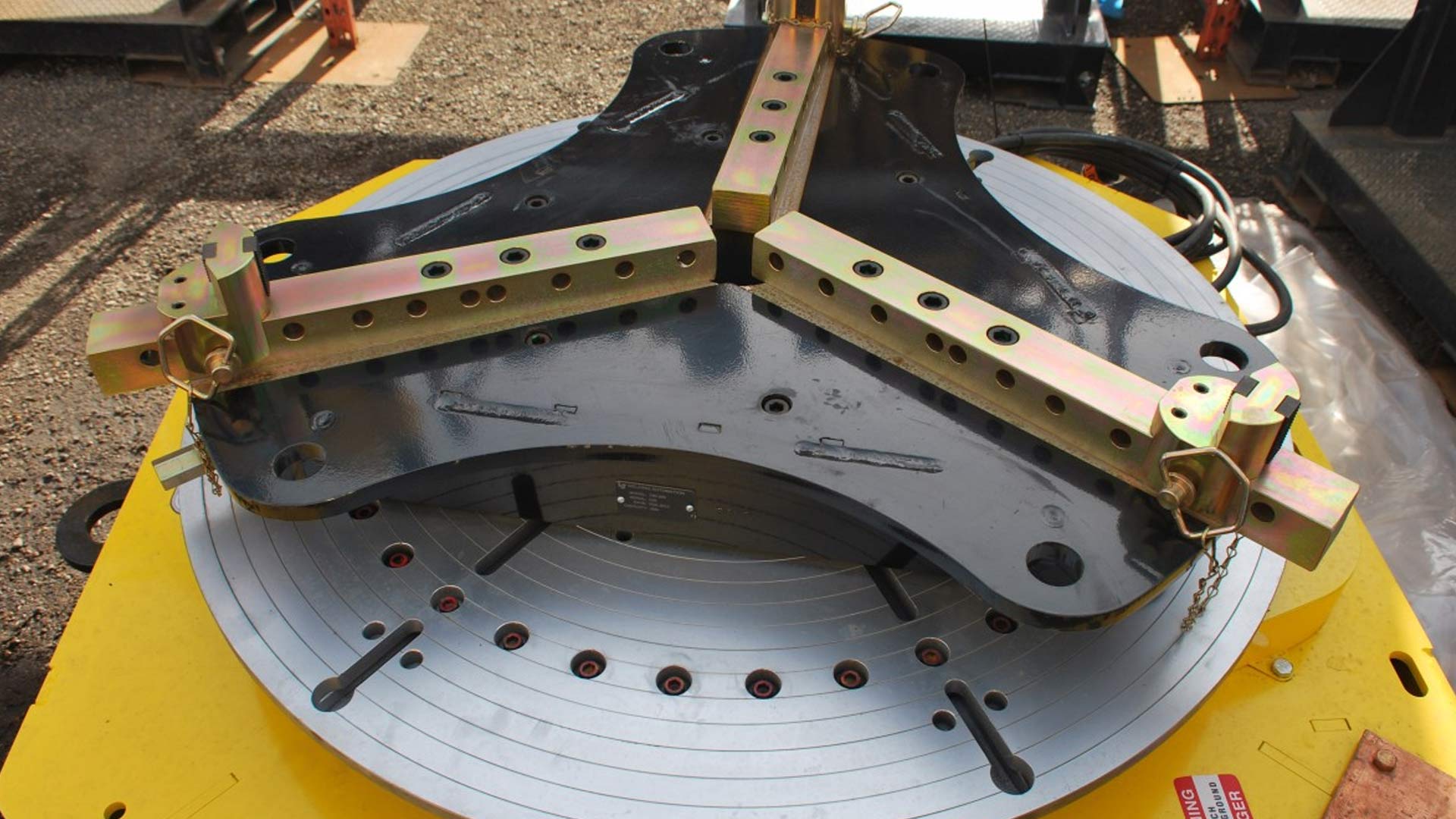 40,000 lbs Welding Floor Turntable: TRN20-200