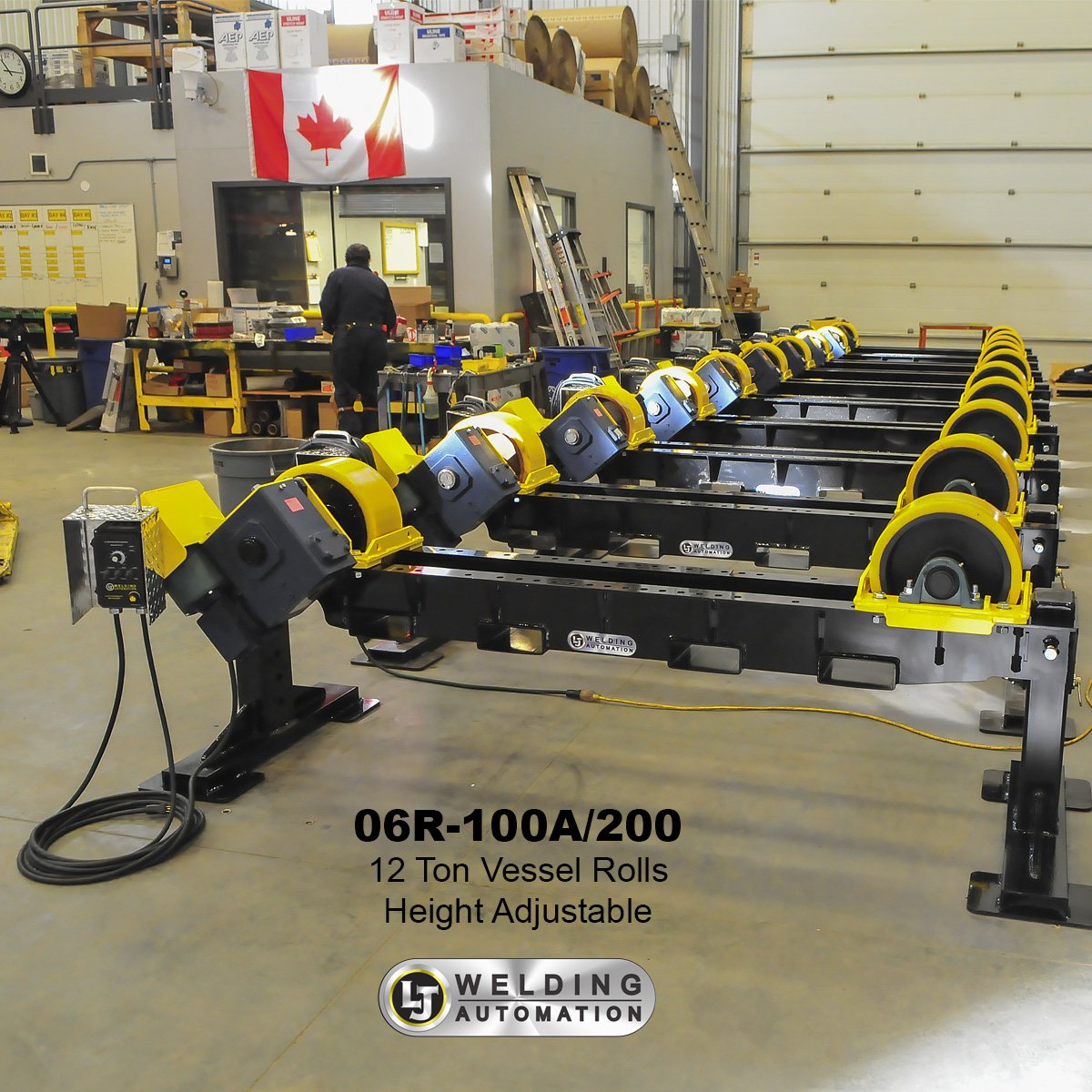 06R-100A-200 vessel rollers