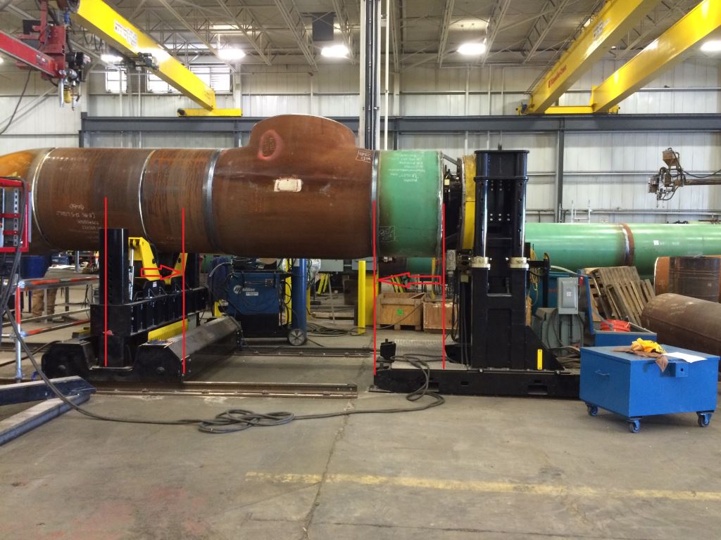 12,000 lb Pipe Welding Positioner P12PS100