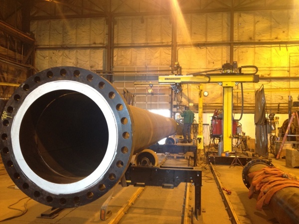 12 ton tank turning rollers for welding