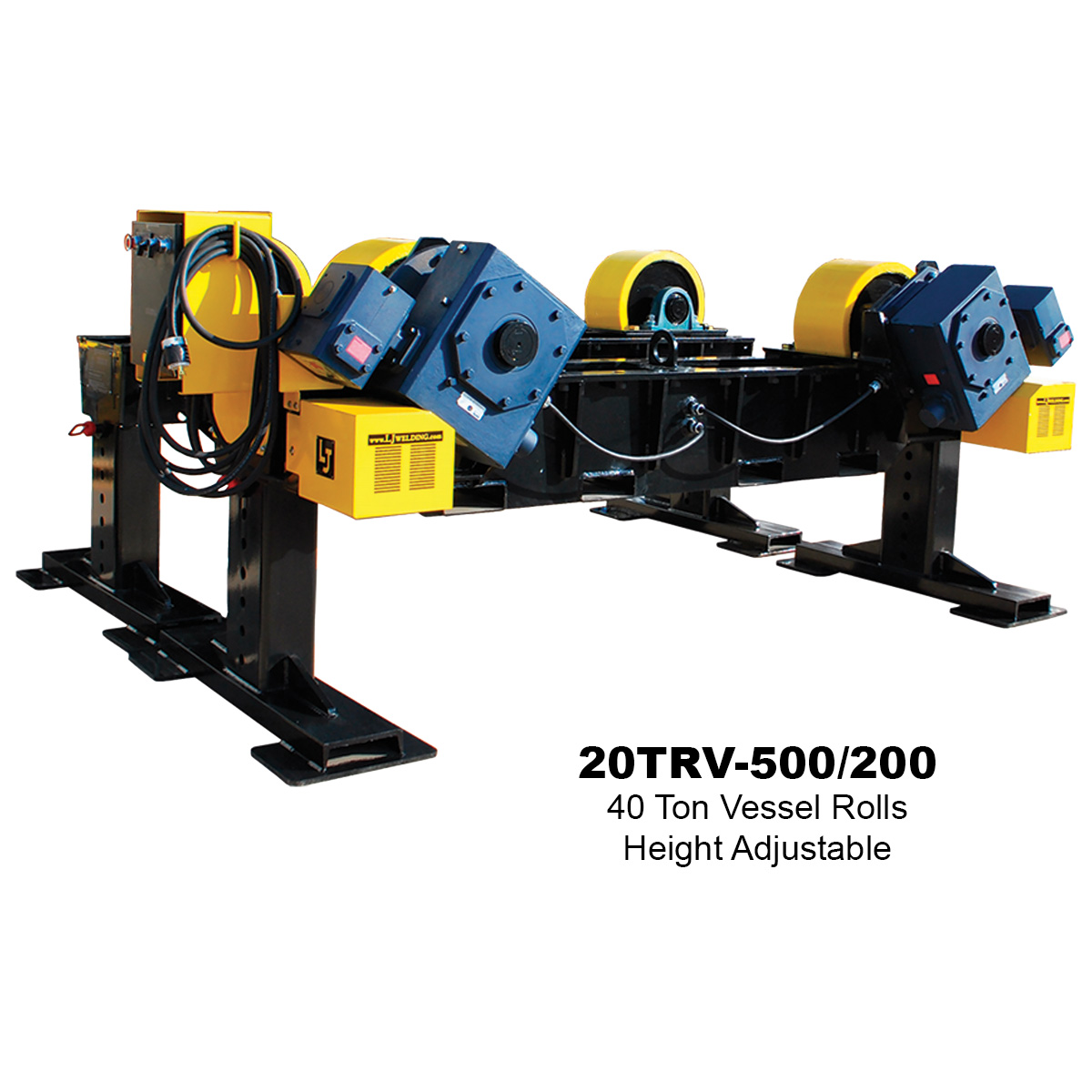 20TRV-500-200 pipe rollers heavy duty