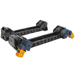 80 Ton Fixed Height Turning Rolls