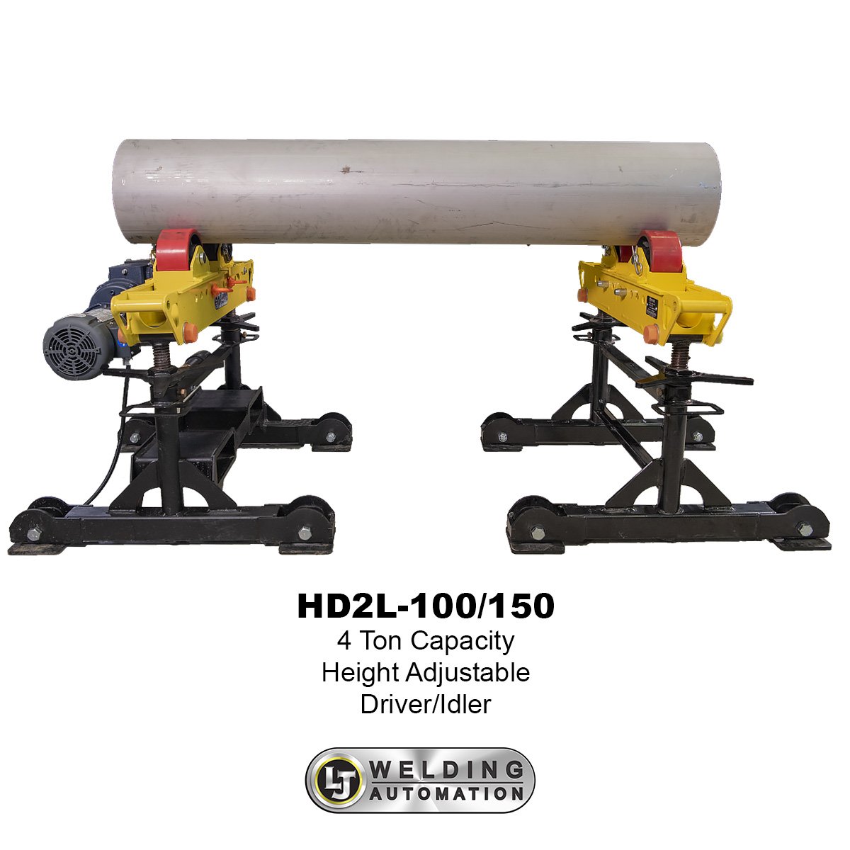 HD2L-100-150 turning rolls for welding