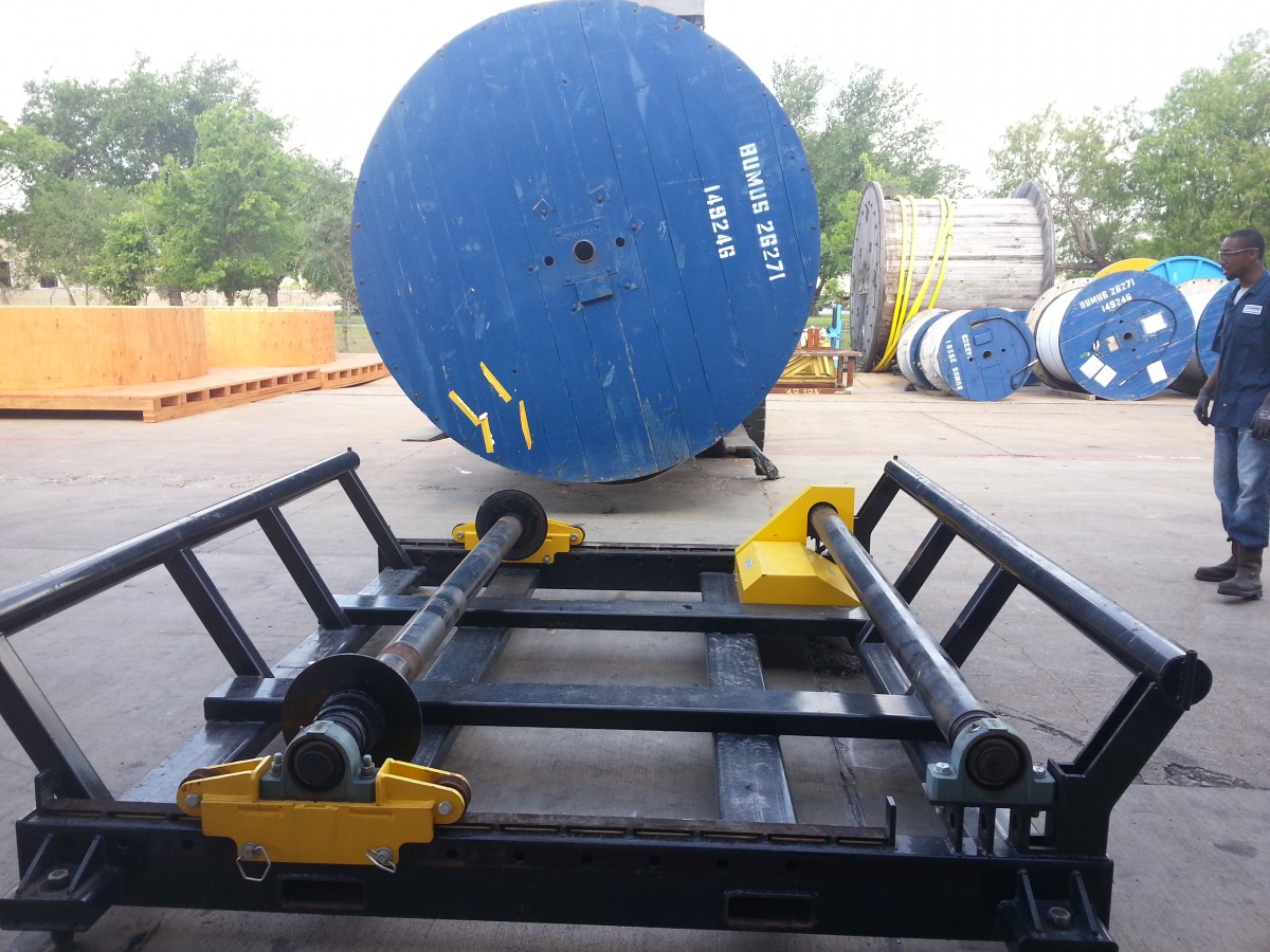 Cable Reel Rollers (Cable Payout Rollers) CRR68100 (15 Ton)