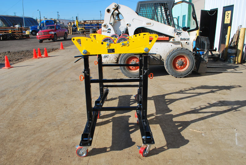 Refurbished 2Ton Height Adjustable Pipe Roller Stands (Pipe Stands