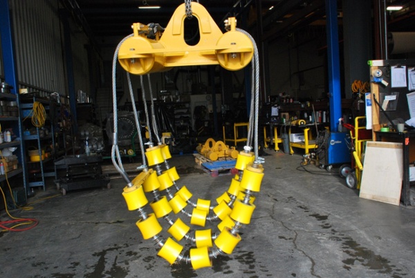 pipeline pipe cradles for rent
