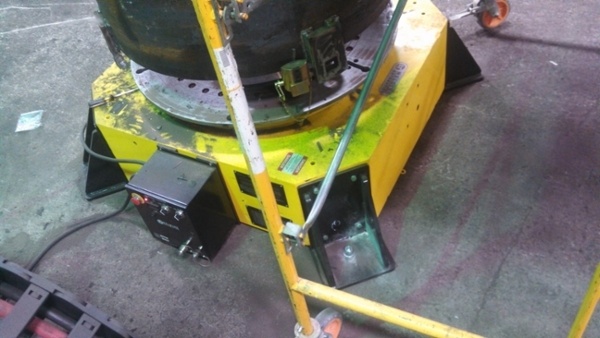 used 10-Ton Low Profile Welding Turntable (Floor Turntable) for sale