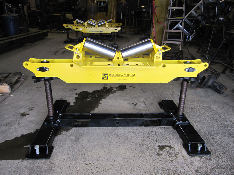 4Ton Horizontal VRoller Head Pipe Roller Stands (Pipe Stands)