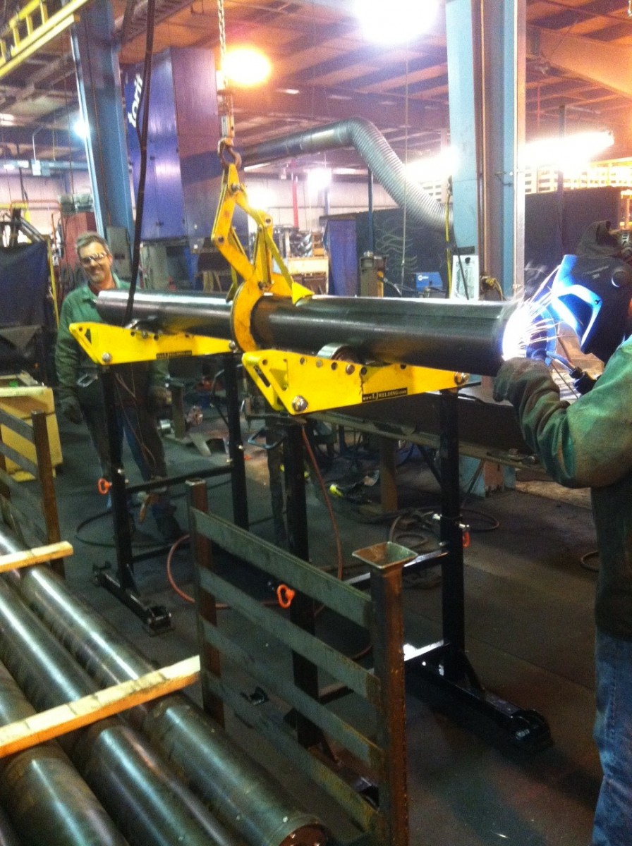 Refurbished 2Ton Height Adjustable Pipe Roller Stands (Pipe Stands