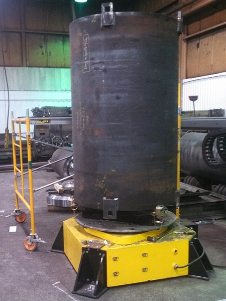 30-Ton Low Profile Welding Turntable (floor turntable) for sale