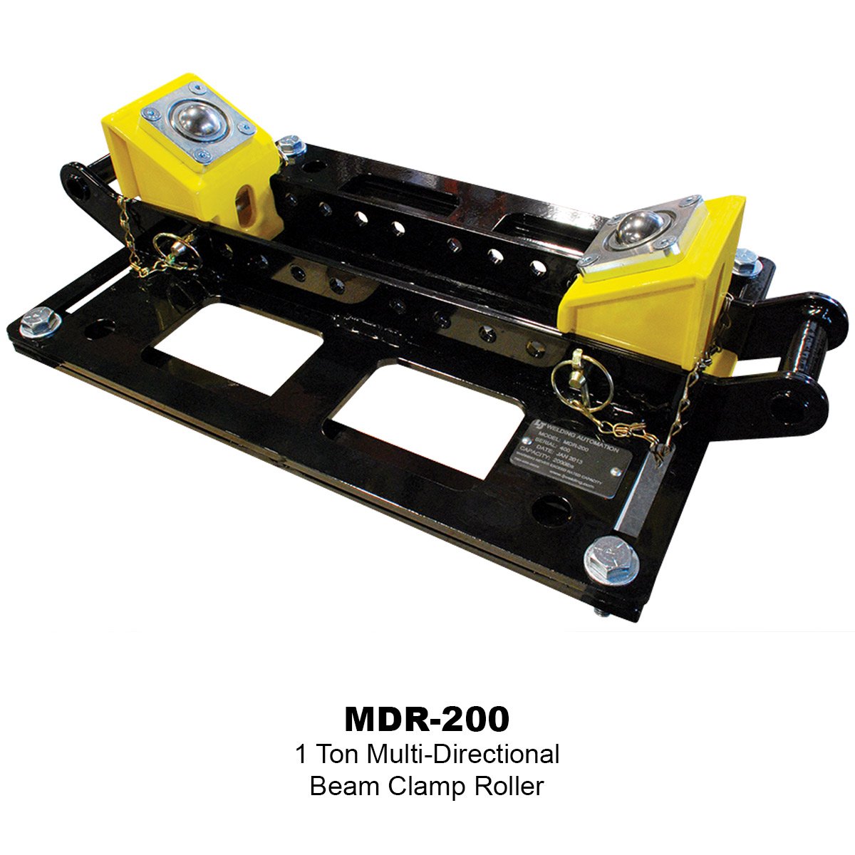 MDR-200 1 ton multidirectional beam clamp pipe rollers