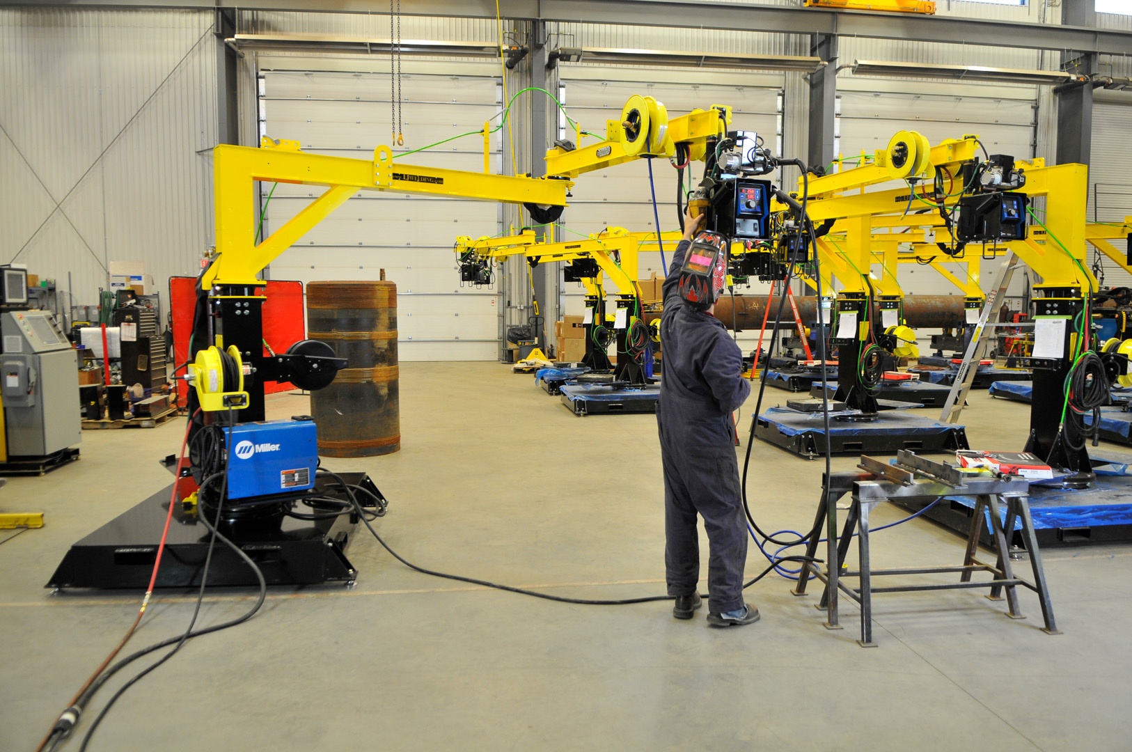 MIG Welding Boom Mount