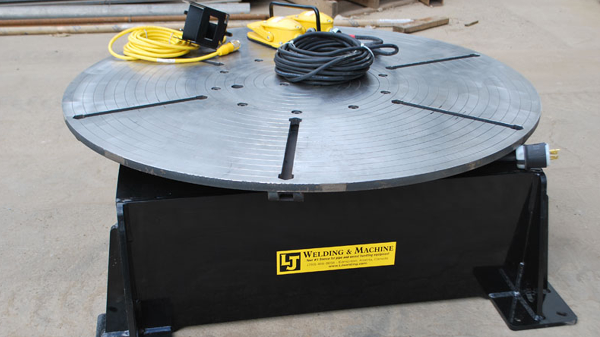 40,000 lbs Welding Floor Turntable: TRN20-200