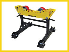 Hire-Height-Adjustable-Roller-Support