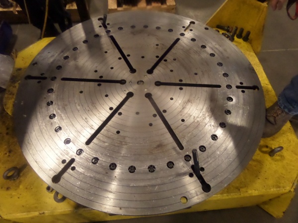 30-Ton Low Profile Welding Turntable (floor turntable)