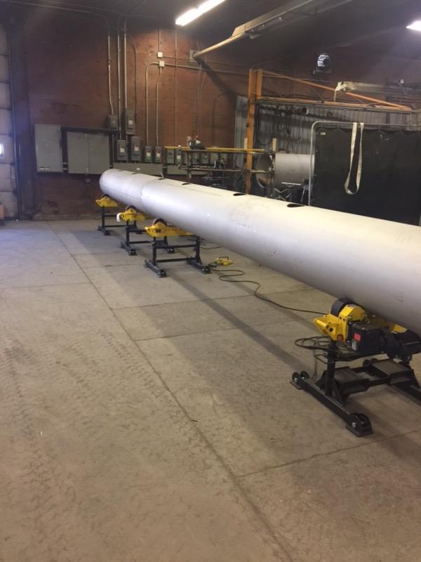 4Ton Pipe Roller Stands (Pipe Rolls) HD2L100/HD2L150