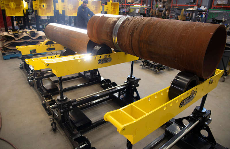 Heavy Duty Pipe Roller Stand Rentals 4ton SHD850