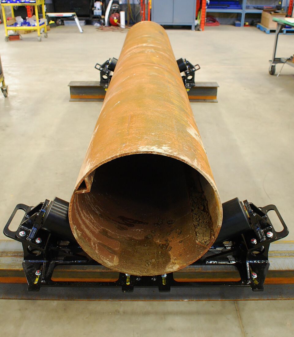 10Ton Pipe Rack Rigging Rollers HZDD60200