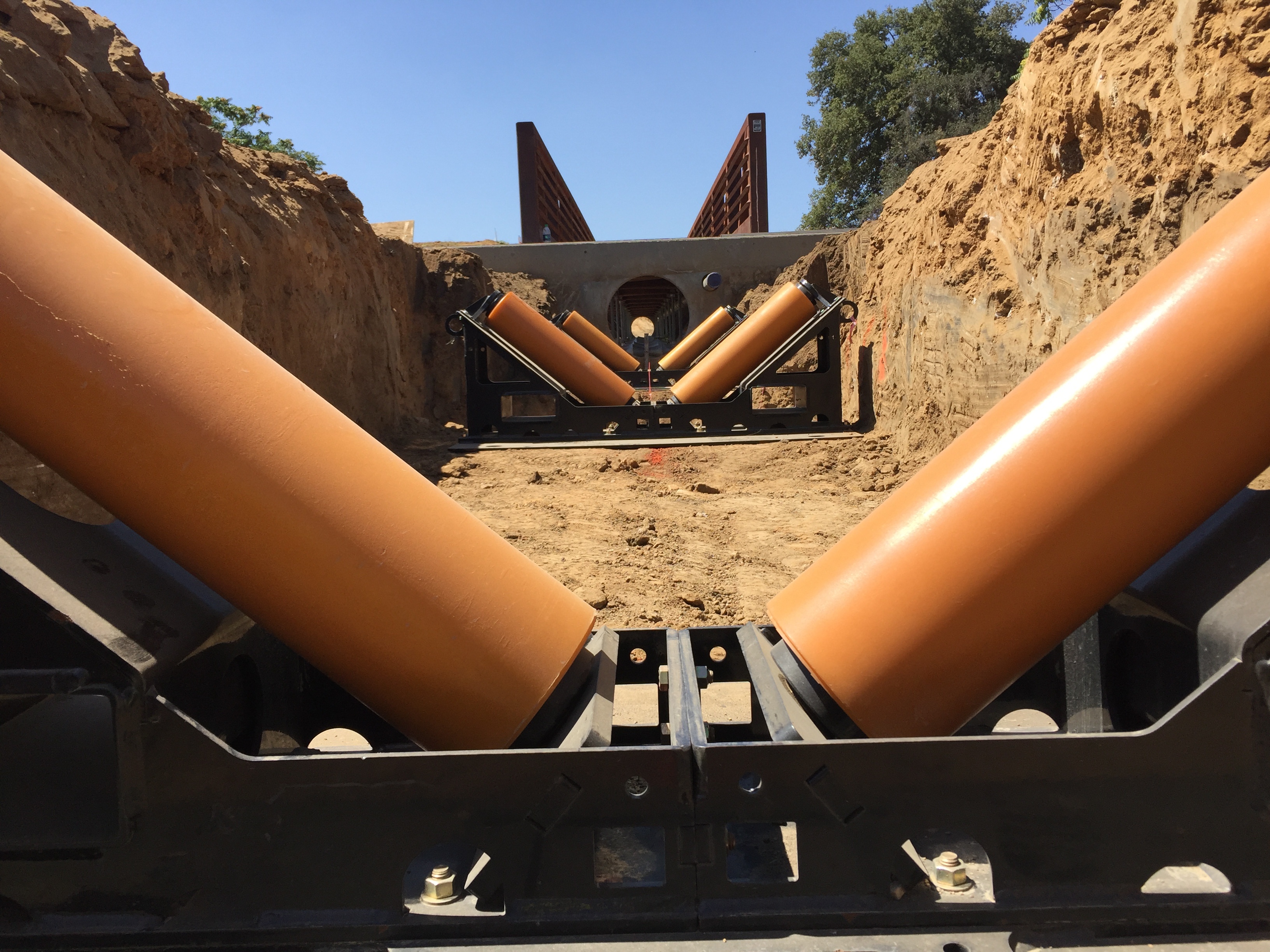 5Ton Pipeline Rollers (Pipe Rollers or Pipe Roller Supports) for 448" OD